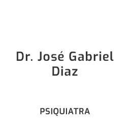 Dr. José Gabriel Diaz